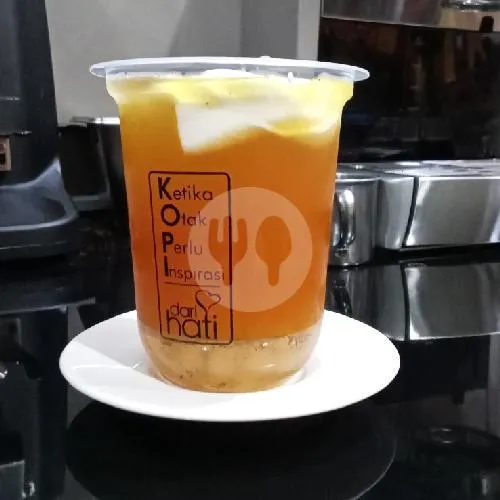 Orange Tea Machiato