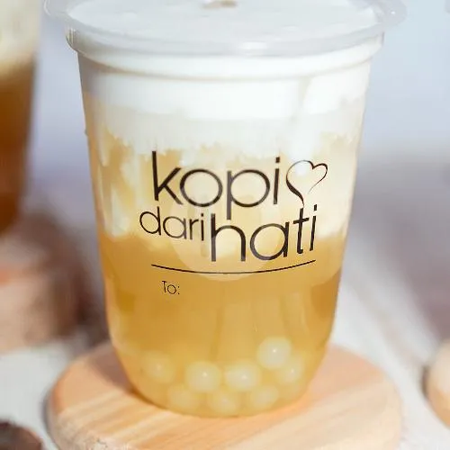 Lychee Tea Machiato